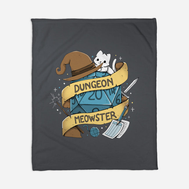Cutest Dungeon Meowster-None-Fleece-Blanket-Vallina84