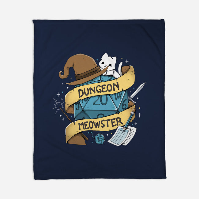 Cutest Dungeon Meowster-None-Fleece-Blanket-Vallina84