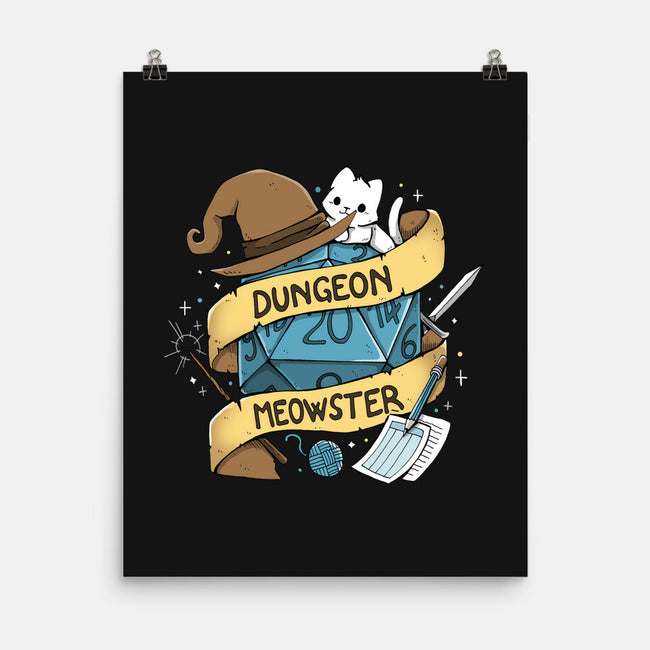 Cutest Dungeon Meowster-None-Matte-Poster-Vallina84