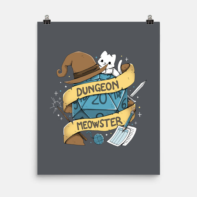 Cutest Dungeon Meowster-None-Matte-Poster-Vallina84