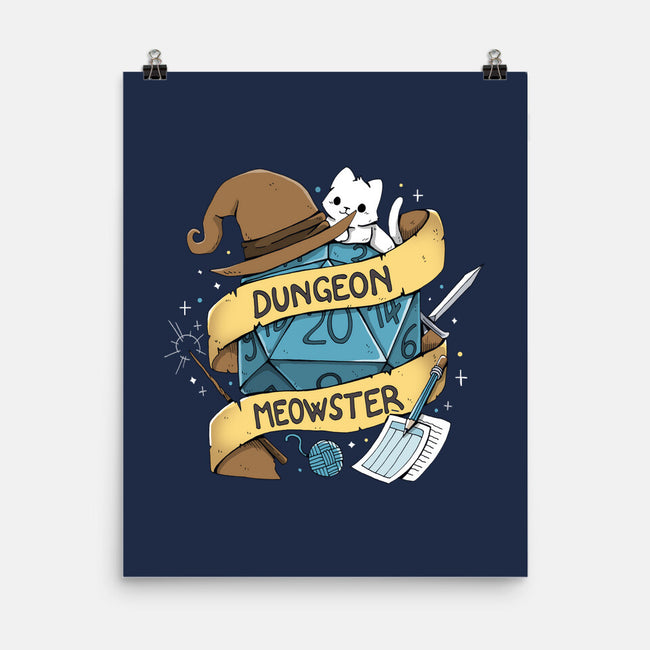 Cutest Dungeon Meowster-None-Matte-Poster-Vallina84