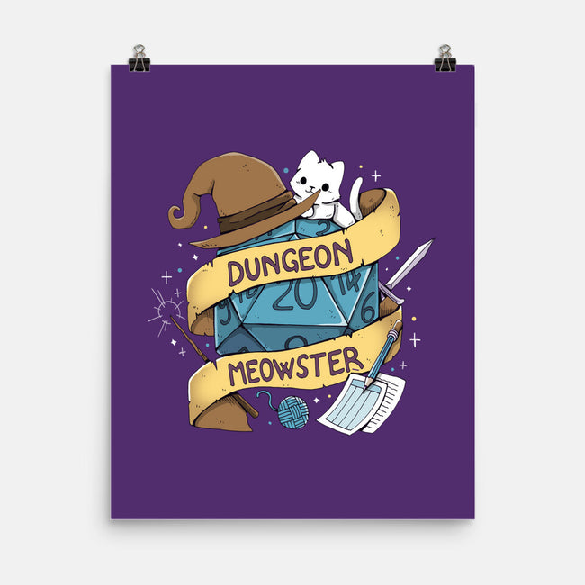 Cutest Dungeon Meowster-None-Matte-Poster-Vallina84