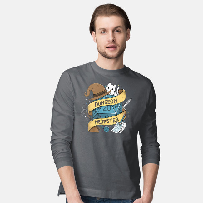 Cutest Dungeon Meowster-Mens-Long Sleeved-Tee-Vallina84