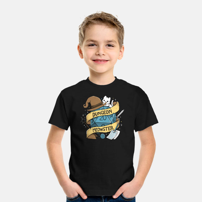 Cutest Dungeon Meowster-Youth-Basic-Tee-Vallina84