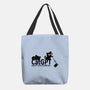 Gravity Push Technician-None-Basic Tote-Bag-fanfabio