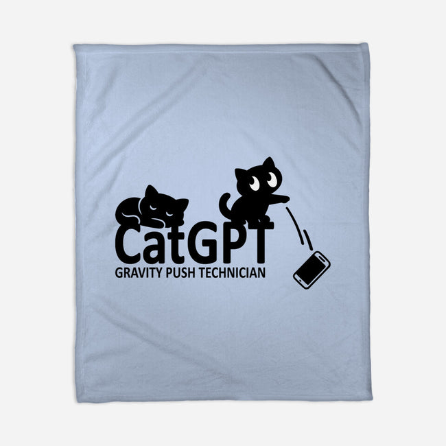 Gravity Push Technician-None-Fleece-Blanket-fanfabio