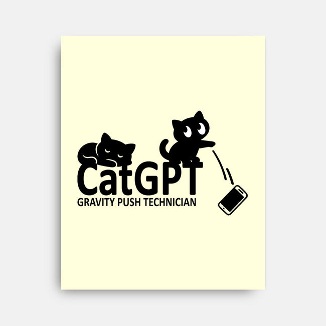 Gravity Push Technician-None-Stretched-Canvas-fanfabio