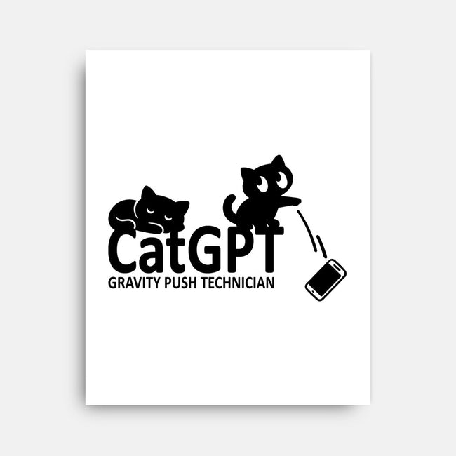 Gravity Push Technician-None-Stretched-Canvas-fanfabio