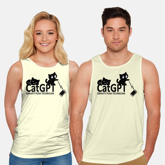 Gravity Push Technician-Unisex-Basic-Tank-fanfabio