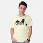Gravity Push Technician-Mens-Basic-Tee-fanfabio