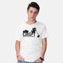 Gravity Push Technician-Mens-Basic-Tee-fanfabio