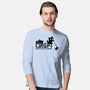 Gravity Push Technician-Mens-Long Sleeved-Tee-fanfabio