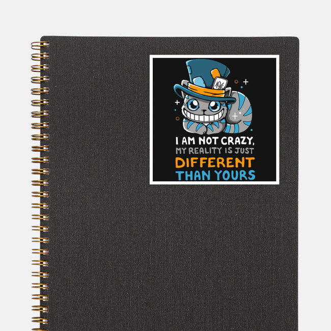 My Reality Is Different-None-Glossy-Sticker-Vallina84