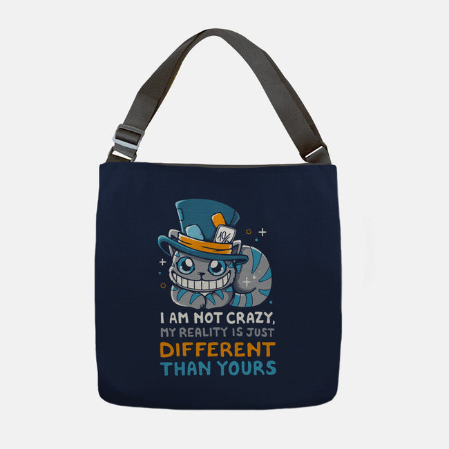 My Reality Is Different-None-Adjustable Tote-Bag-Vallina84