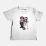 The Plumber Vs King Koopa-Baby-Basic-Tee-DrMonekers