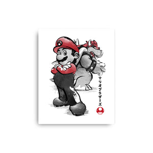 The Plumber Vs King Koopa