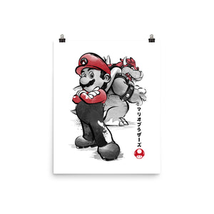 The Plumber Vs King Koopa