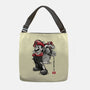 The Plumber Vs King Koopa-None-Adjustable Tote-Bag-DrMonekers