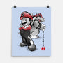The Plumber Vs King Koopa-None-Matte-Poster-DrMonekers