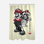 The Plumber Vs King Koopa-None-Polyester-Shower Curtain-DrMonekers