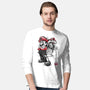 The Plumber Vs King Koopa-Mens-Long Sleeved-Tee-DrMonekers