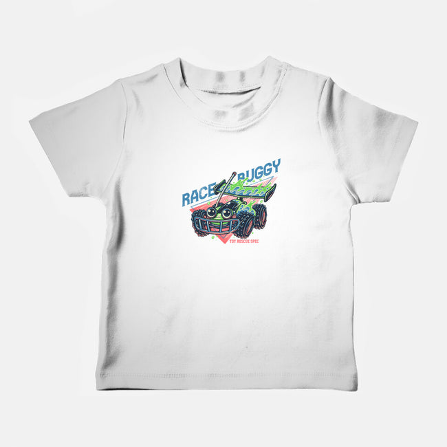 Race Buggy-Baby-Basic-Tee-glitchygorilla