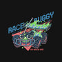 Race Buggy-Womens-V-Neck-Tee-glitchygorilla