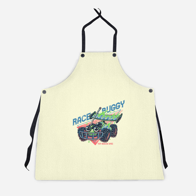 Race Buggy-Unisex-Kitchen-Apron-glitchygorilla