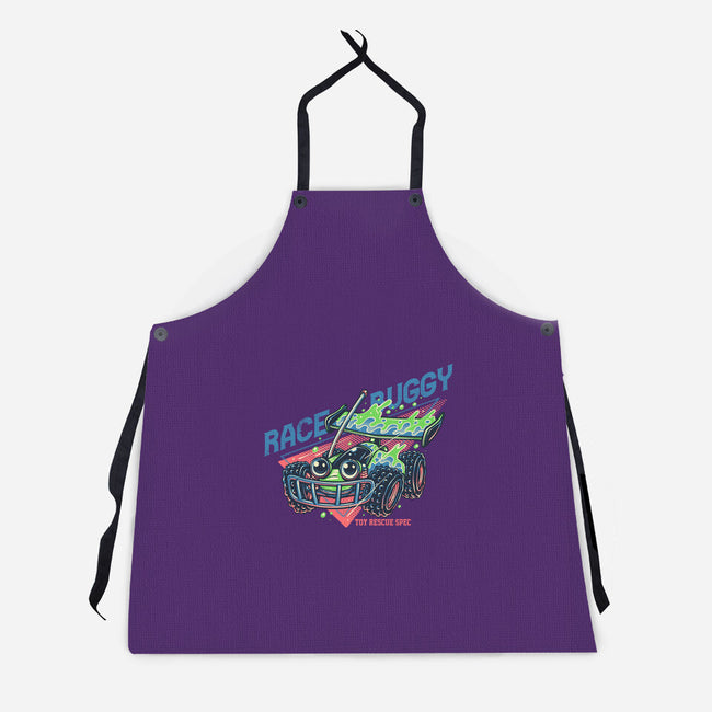 Race Buggy-Unisex-Kitchen-Apron-glitchygorilla
