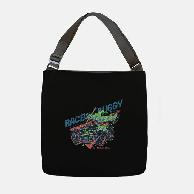 Race Buggy-None-Adjustable Tote-Bag-glitchygorilla