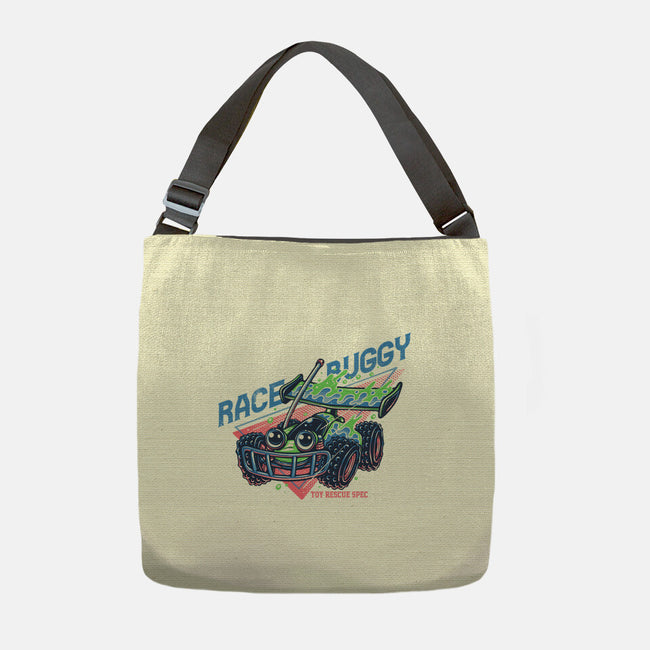 Race Buggy-None-Adjustable Tote-Bag-glitchygorilla