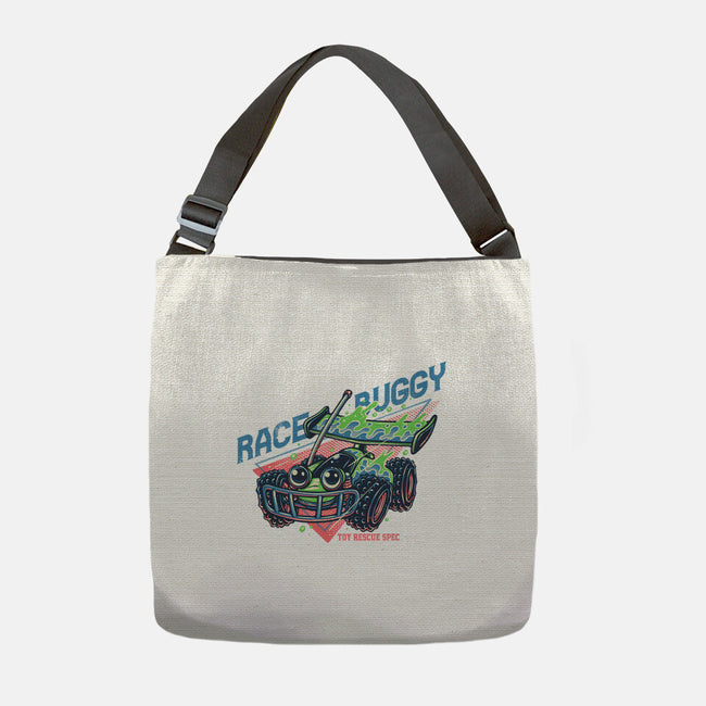 Race Buggy-None-Adjustable Tote-Bag-glitchygorilla