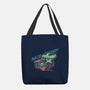 Race Buggy-None-Basic Tote-Bag-glitchygorilla