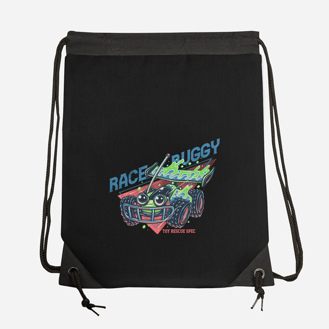 Race Buggy-None-Drawstring-Bag-glitchygorilla