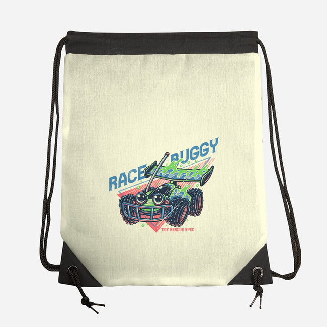 Race Buggy-None-Drawstring-Bag-glitchygorilla