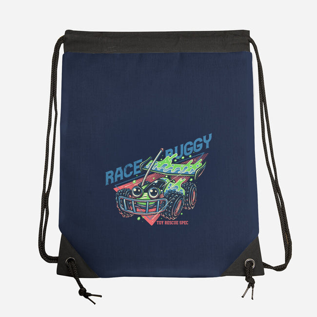 Race Buggy-None-Drawstring-Bag-glitchygorilla