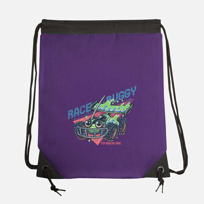 Race Buggy-None-Drawstring-Bag-glitchygorilla