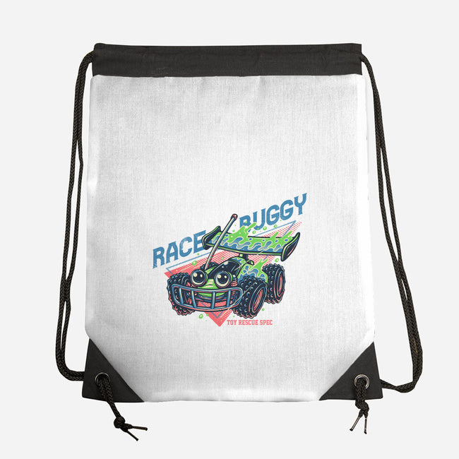 Race Buggy-None-Drawstring-Bag-glitchygorilla