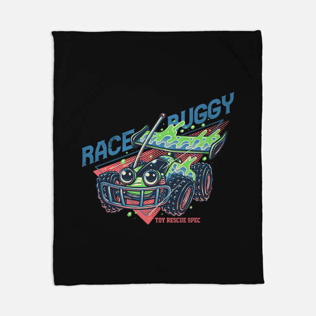 Race Buggy-None-Fleece-Blanket-glitchygorilla