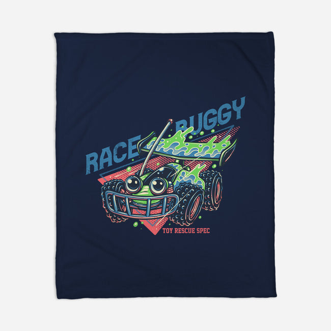 Race Buggy-None-Fleece-Blanket-glitchygorilla