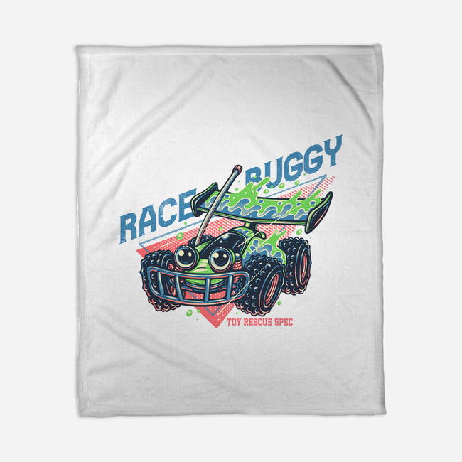 Race Buggy-None-Fleece-Blanket-glitchygorilla
