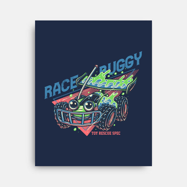 Race Buggy-None-Stretched-Canvas-glitchygorilla