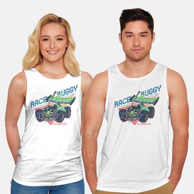 Race Buggy-Unisex-Basic-Tank-glitchygorilla