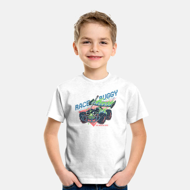 Race Buggy-Youth-Basic-Tee-glitchygorilla
