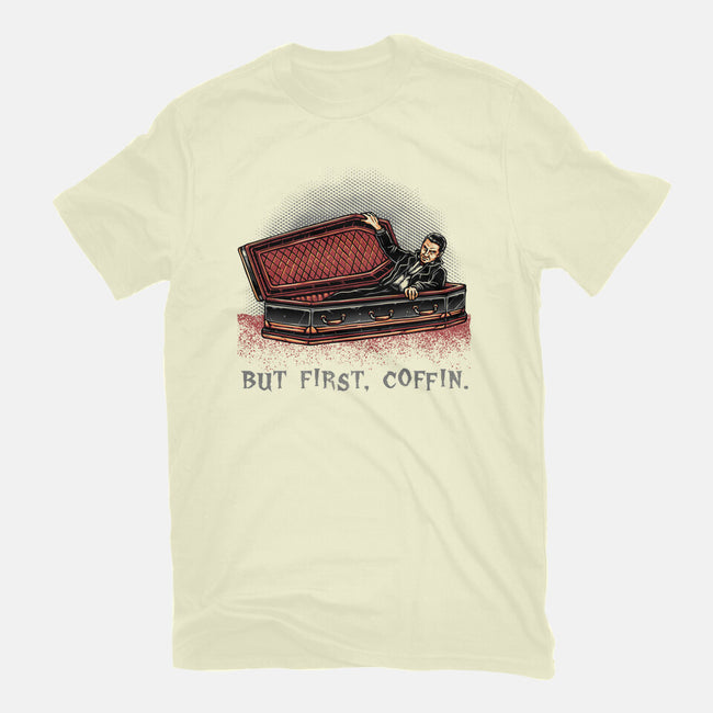 But Fist Coffin-Mens-Basic-Tee-glitchygorilla