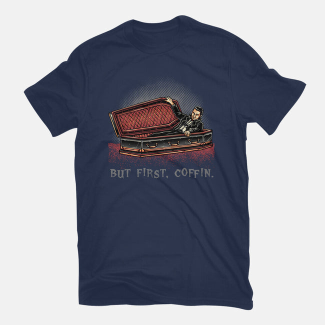 But Fist Coffin-Mens-Basic-Tee-glitchygorilla