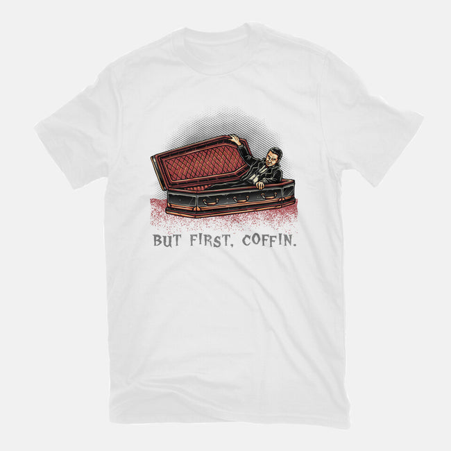 But Fist Coffin-Mens-Basic-Tee-glitchygorilla
