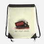 But Fist Coffin-None-Drawstring-Bag-glitchygorilla