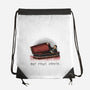 But Fist Coffin-None-Drawstring-Bag-glitchygorilla