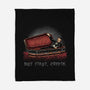 But Fist Coffin-None-Fleece-Blanket-glitchygorilla